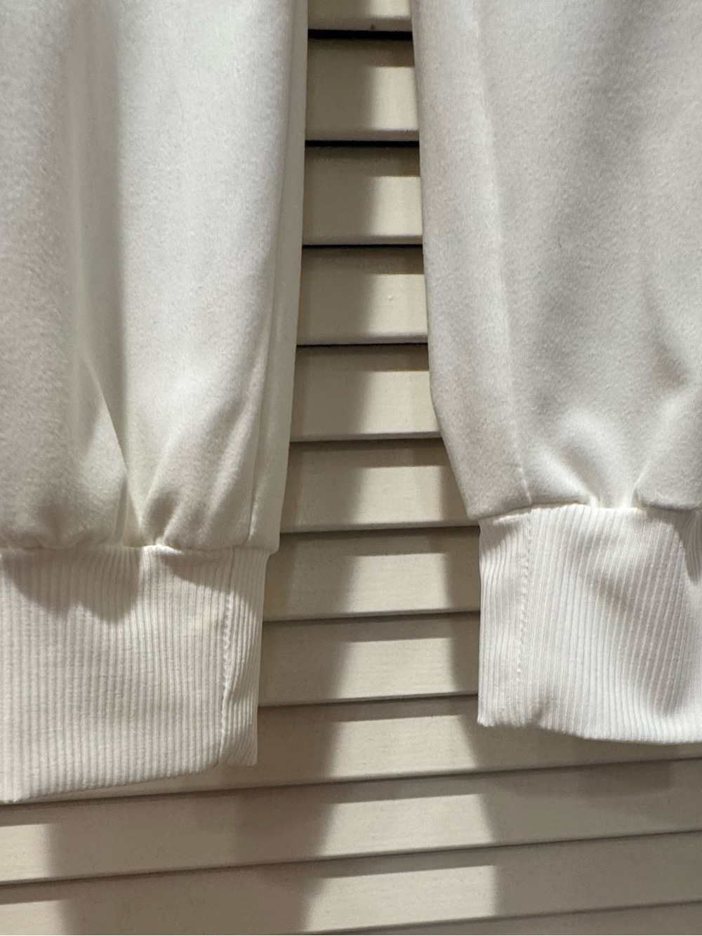 Rachel Zoe—S, Cream Sleeveless Hoodie & Jogger Set, Elastic Waist, Luxe Feel - Picture 10 of 14